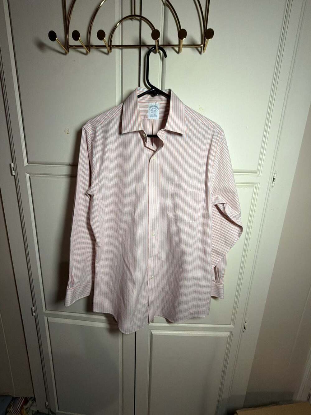 Brooks Brothers Regent Fit Non-Iron Supima Cotton Striped Dress Shirt